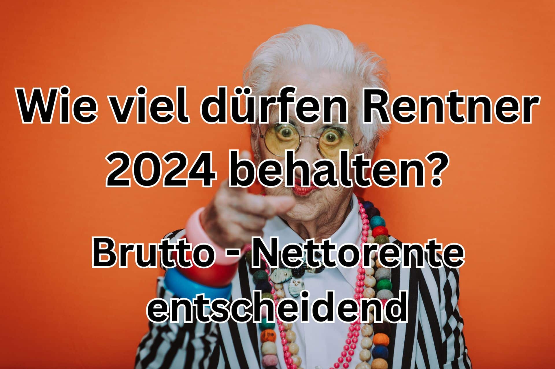 Bruttorente-Nettorente: Wie viel behalten Rentner 2024 von ihrer Rente?