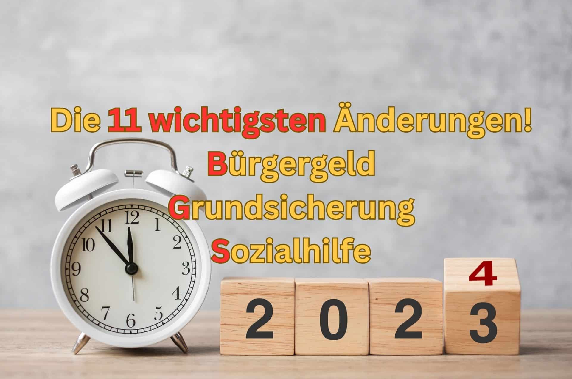 Bürgergeld Sozialhilfe Grundsicherung: Die wichtigsten Änderungen 2024