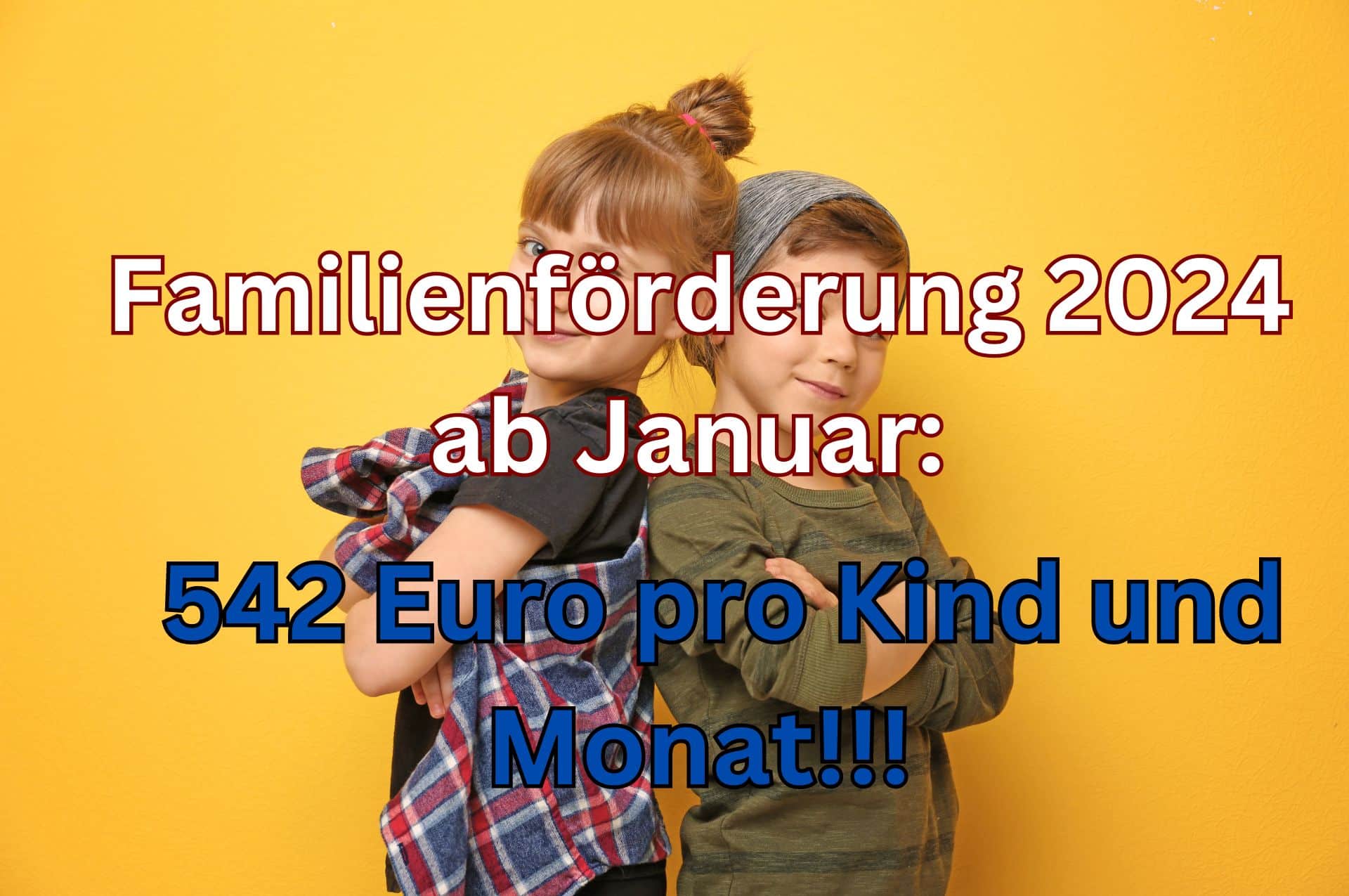 Ab Januar 2024 zahlt der Staat monaltich pro Kind maximal 542 Euro an Kindergeld plus Kinderzuschlag für Eltern mit geringem Einkommen.