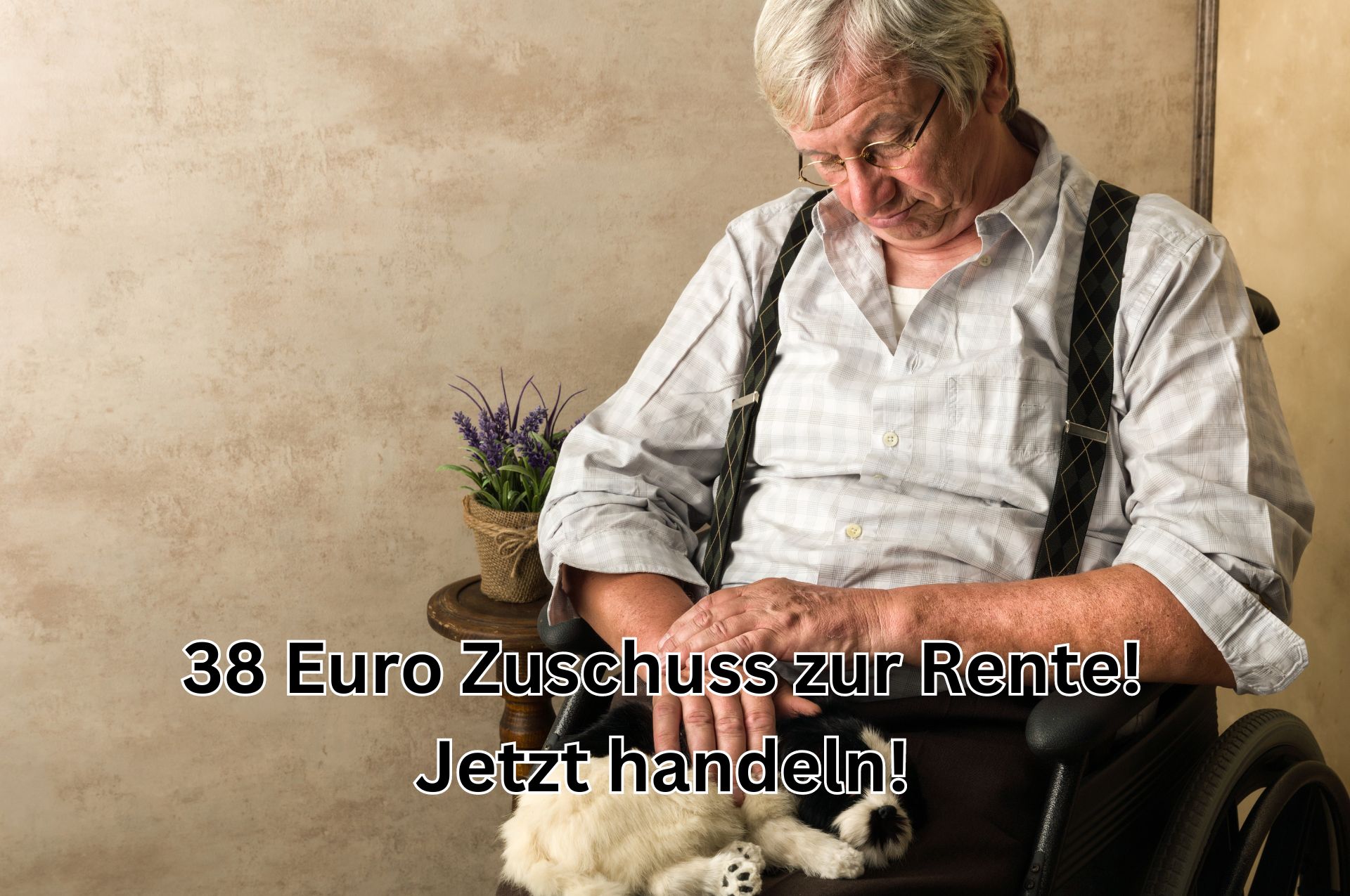 Ein privater Verein bietet Rentner mit geringer Rente einen monatlichen Zuschuss zur Rente in Höhe von 38 Euro.