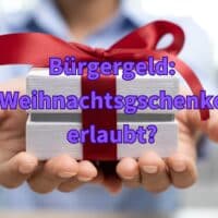 Bürgergeld: Weihnachtsgeschenke auf den Regelsatz anrechenbar?