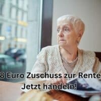 Rentner, die nur eine geringe Rente erhalten, können einen Zuschuss beantragen.