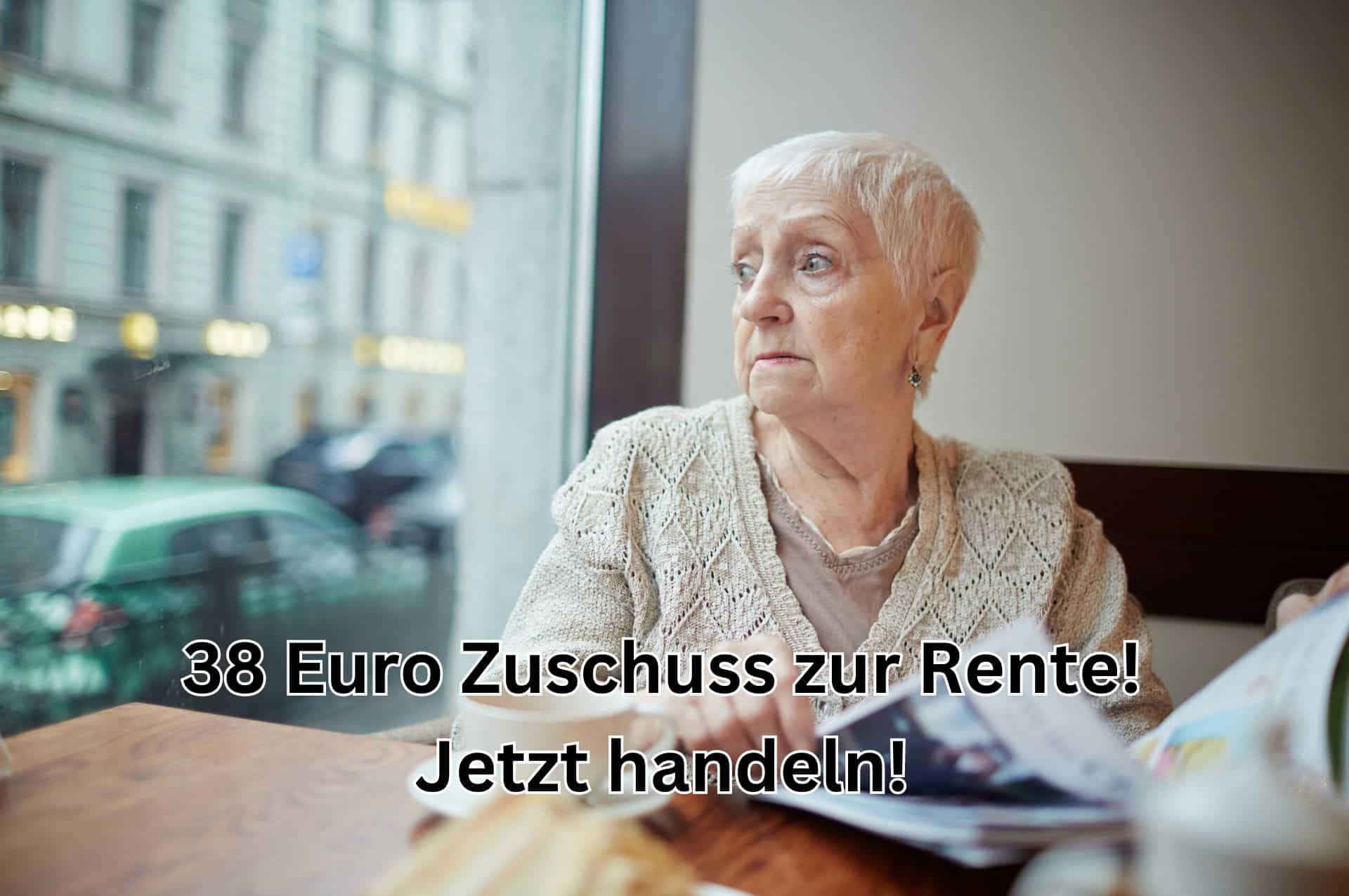 Rentner mit geringer Rente: 38 Euro Zuschuss monatlich beantragen – wo und wie das geht