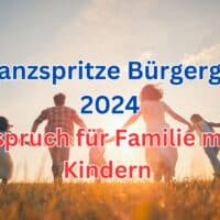 Wie viel Bürgergeld gibt es 2024 für eine Familie mit 3 Kindern?