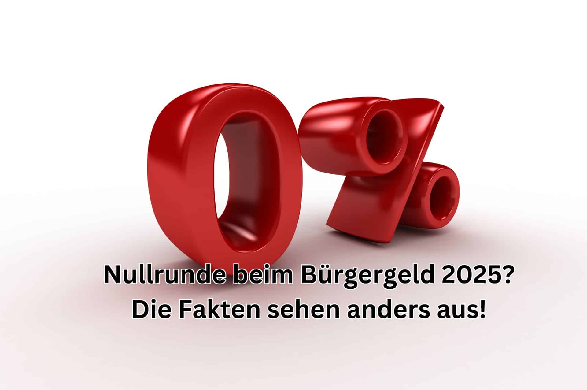 Wird der Bürgergeld Regelsatz 2025 nicht erhöht? Der Finanzminister geht von einer Nullrunde aus.