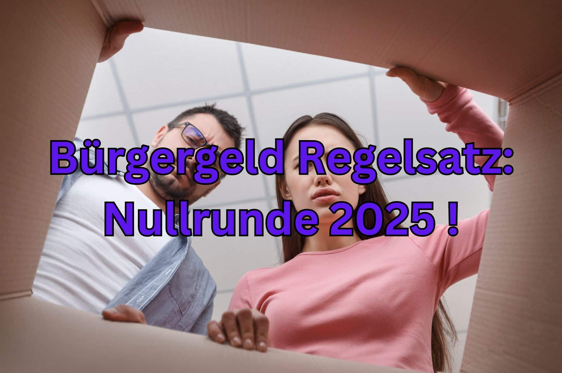 Keine Bürgergeld Regelsatz Erhöhung 2025