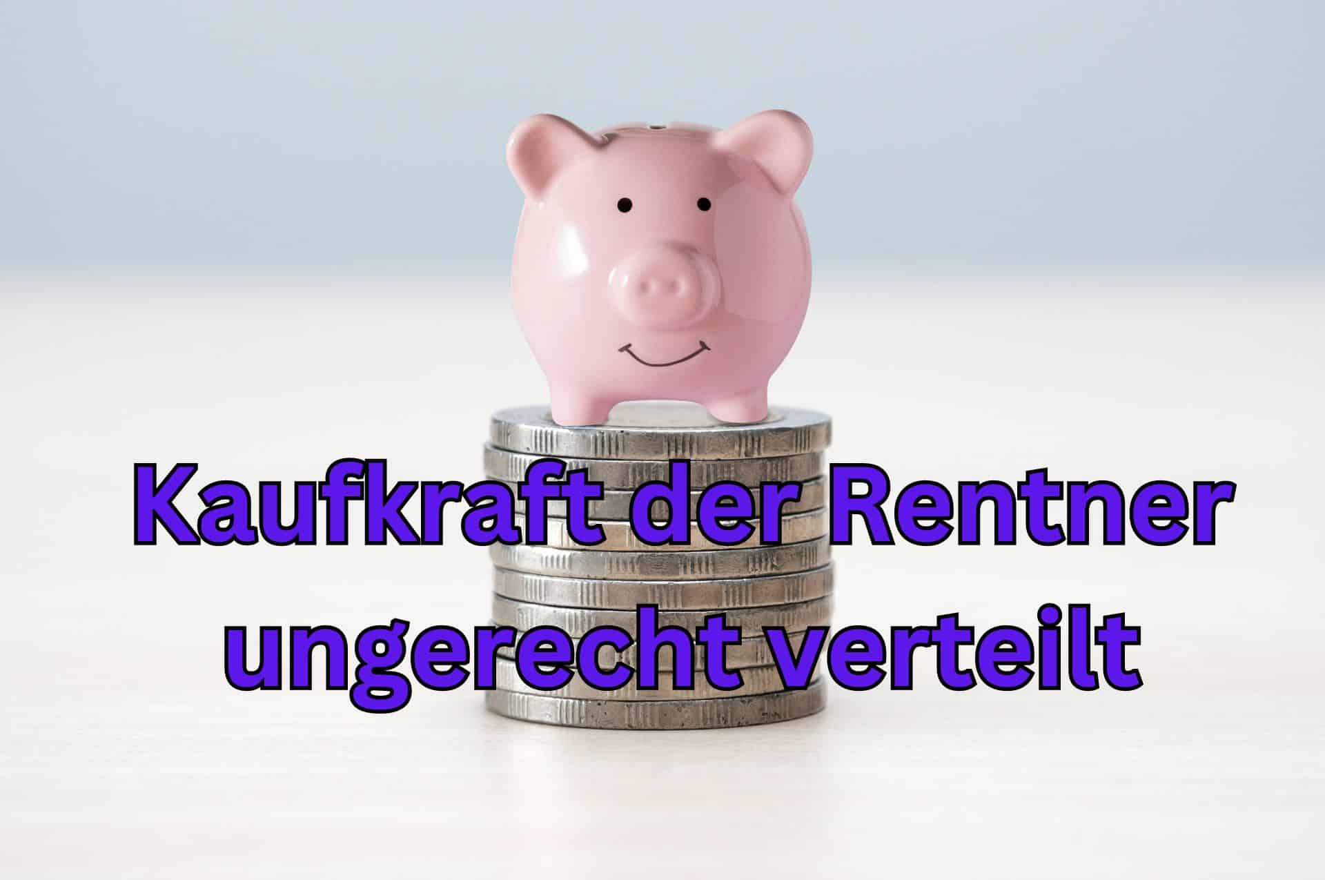 Die Rente hat eine unterschiedliche Kaufkraft, je nach Region in Deutschland.