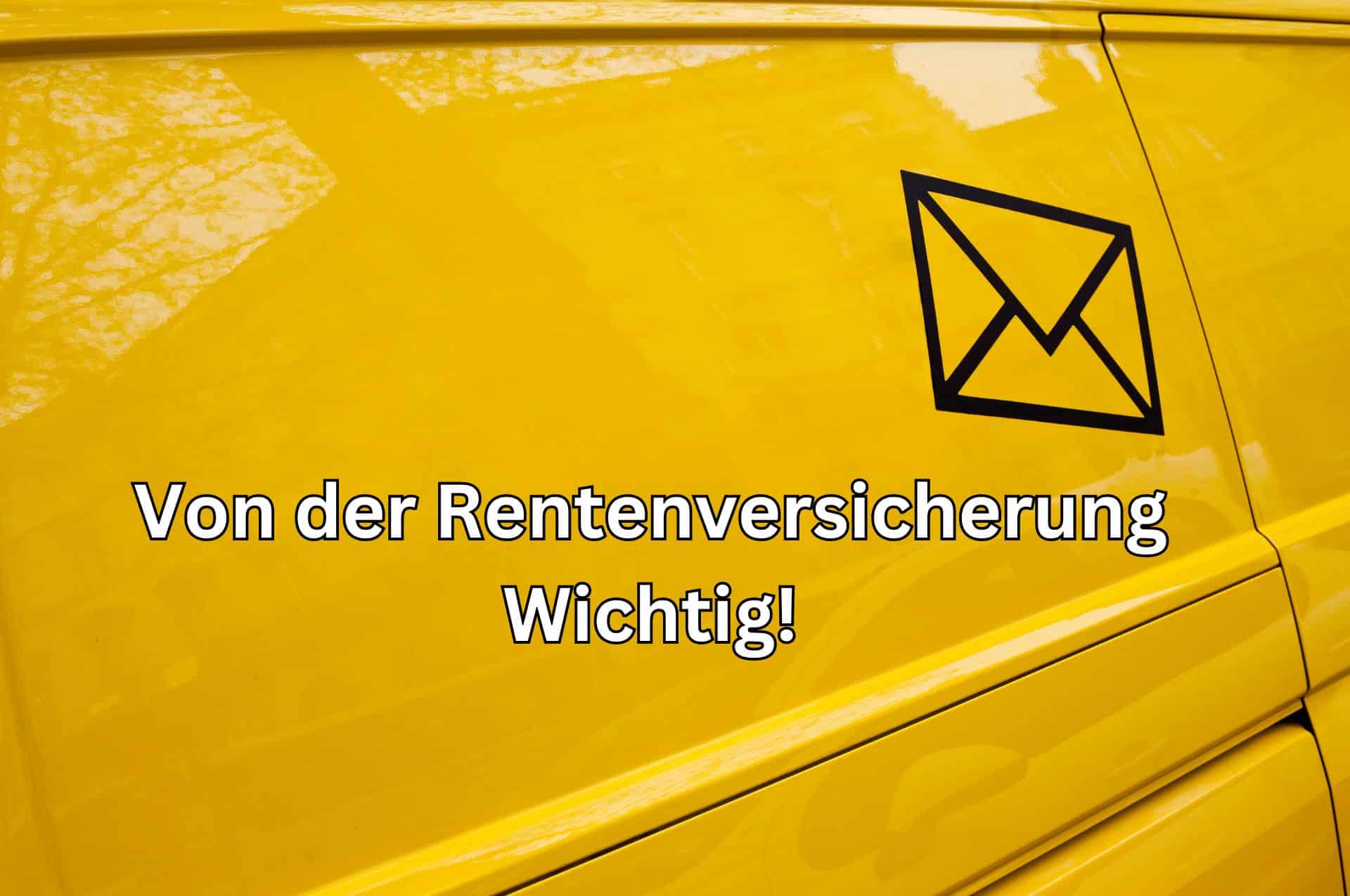 Die Rentenversicherung verschickt im Februar wichtige Post an Rentner und versicherte Arbeitnehmer.