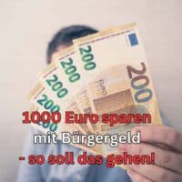 Eine Familie mit 4 Kindern spart vom Bürgergeld 1000 Euro monatlich.