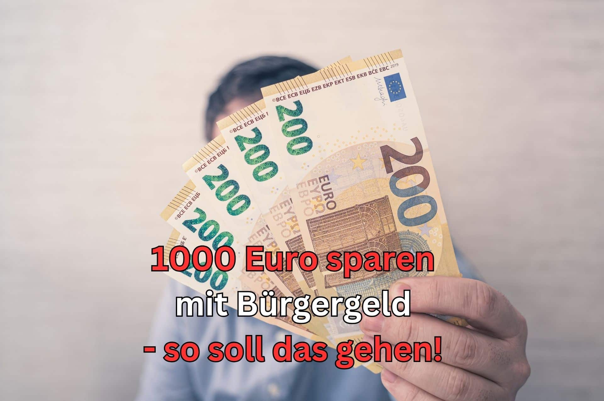 Eine Familie mit 4 Kindern spart vom Bürgergeld 1000 Euro monatlich.