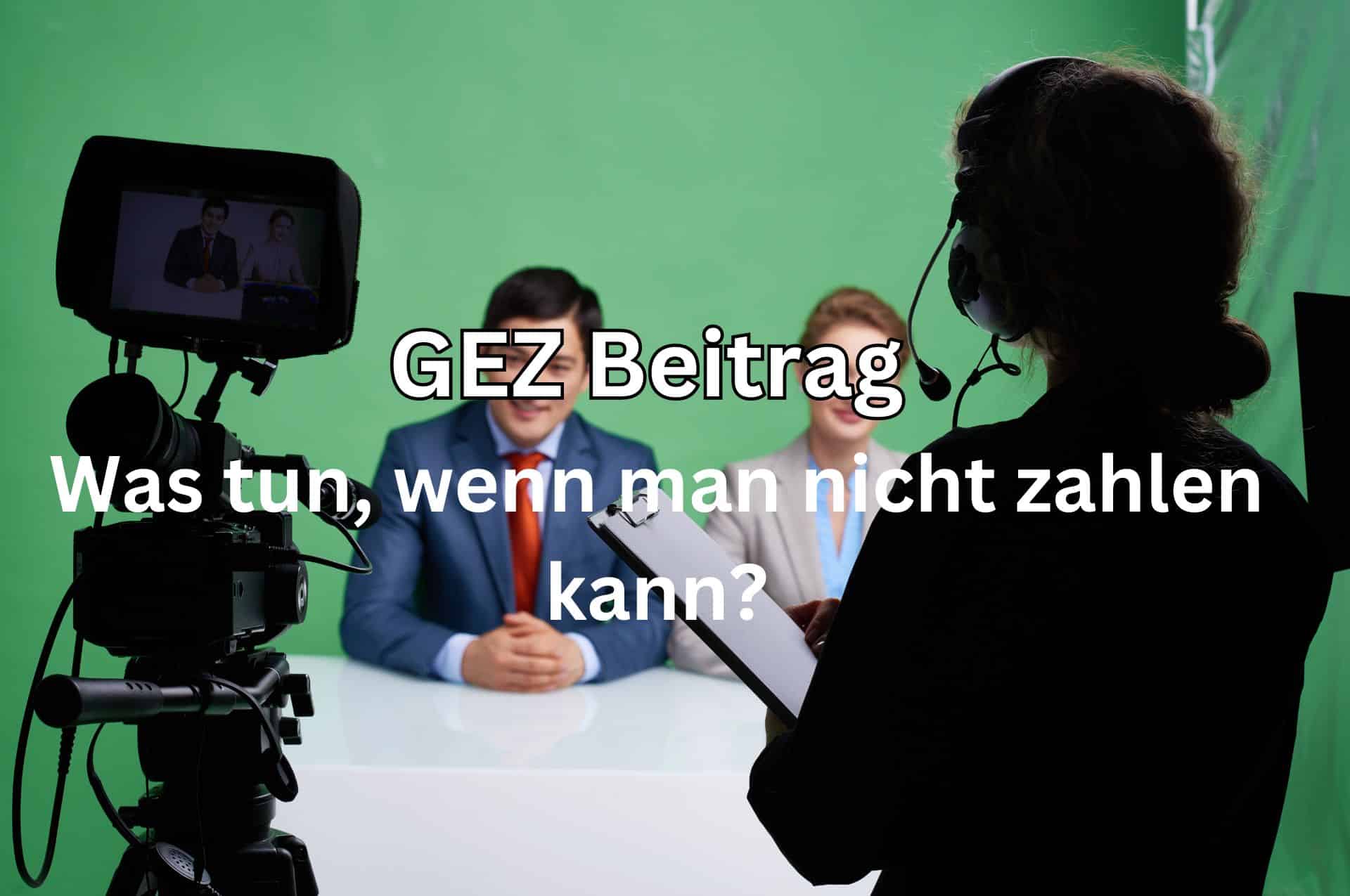 GEZ: Was passiert, wenn man den Rundfunkbeitrag nicht bezahlt?