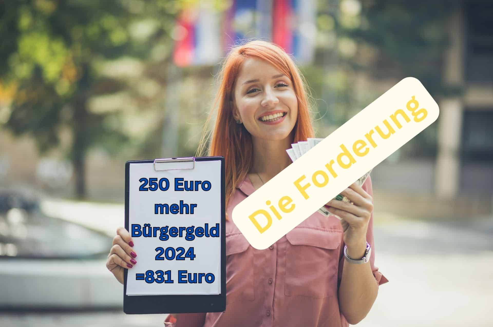Bürgergeld-Regelsatz: 250 Euro Erhöhung im Jahr 2024?