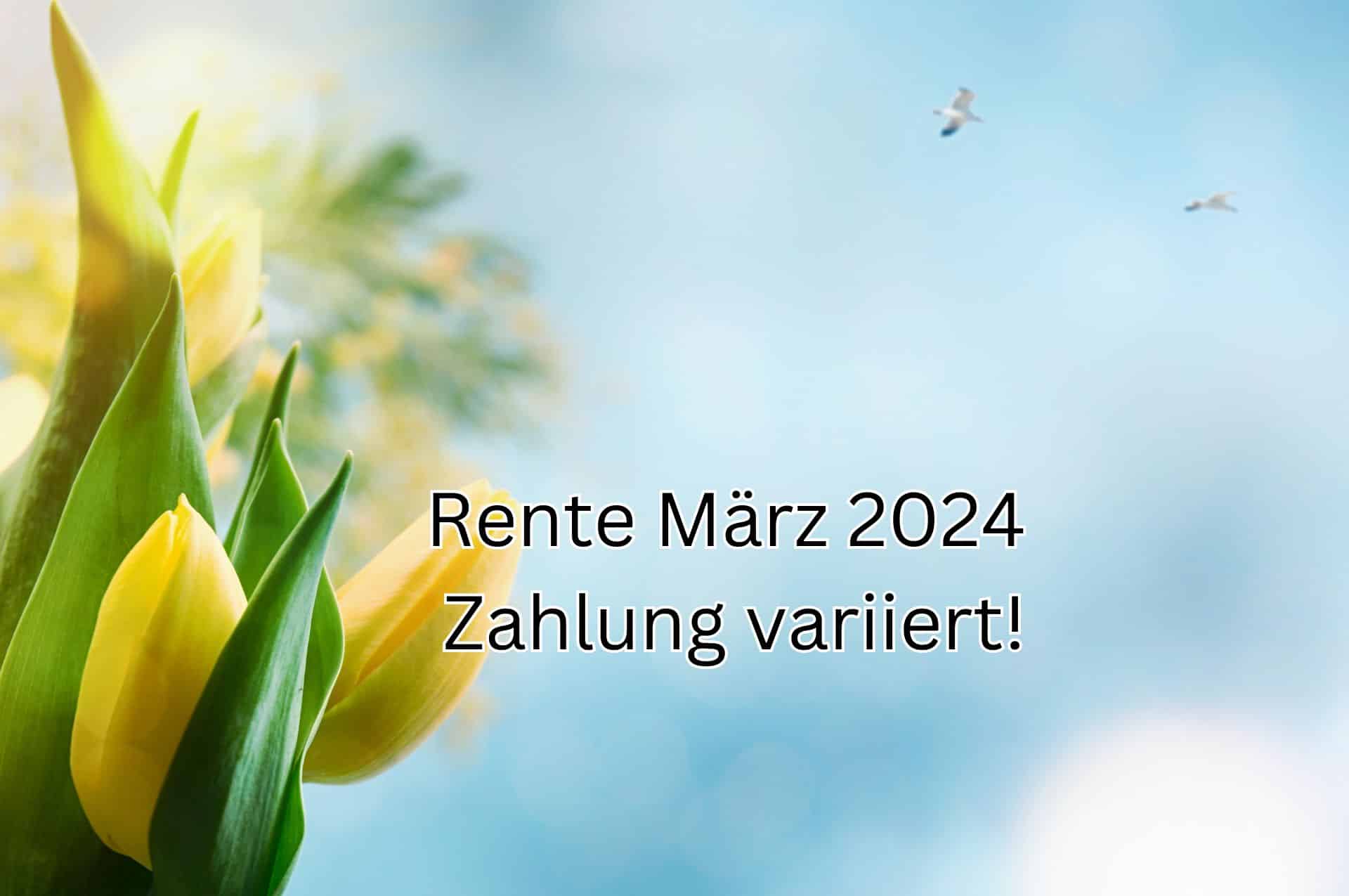 Rente März 2024 – Auszahlung & Termin: Wann Rentner das Geld auf dem Konto haben!