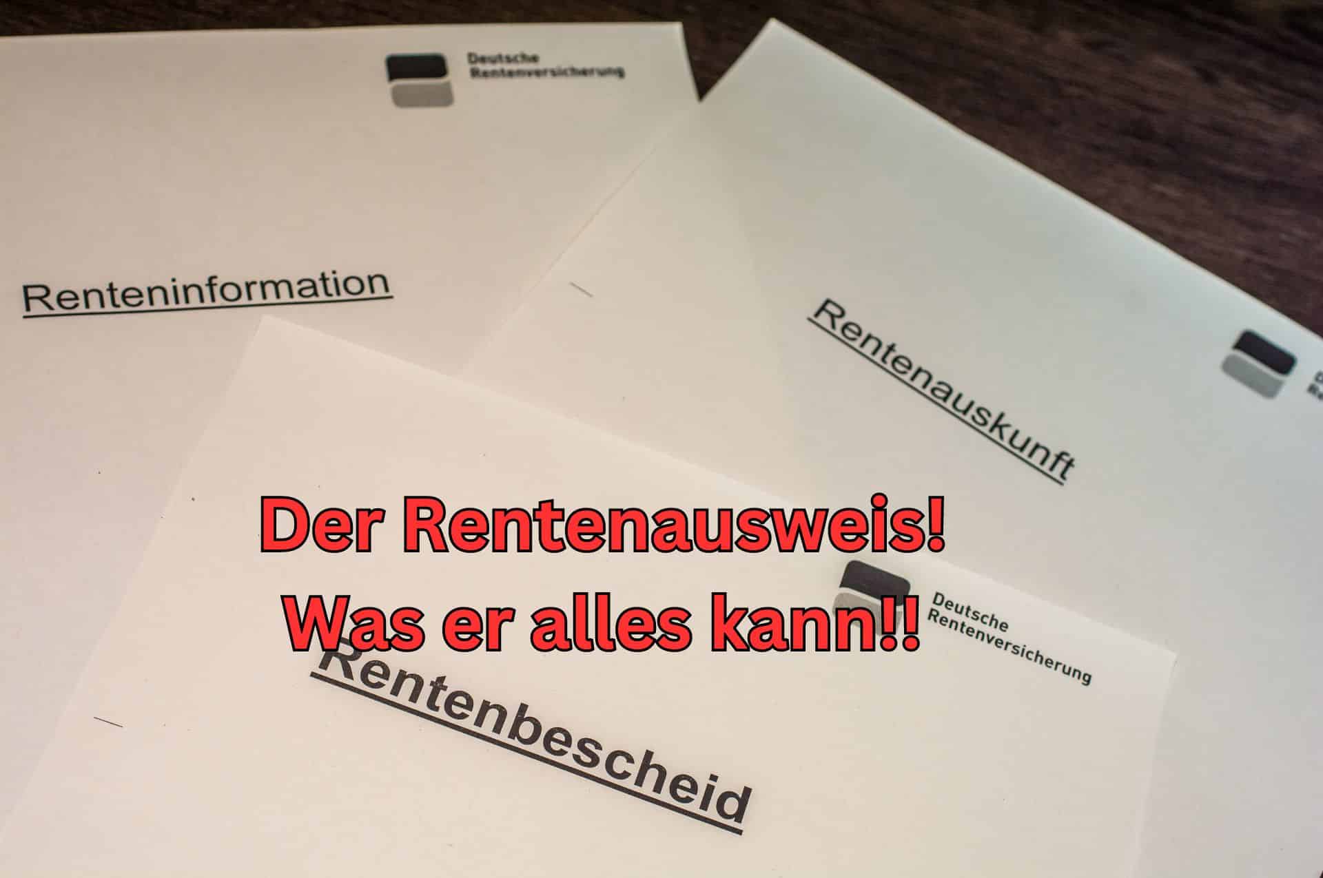 Welche finanziellen Vorteile hat der offizielle Rentenausweis? Woher bekommt man ihn?