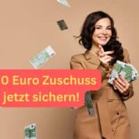 700 Euro Zuschuss geschenkt.