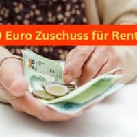 300-Euro-Zuschuss für Rentner kommt
