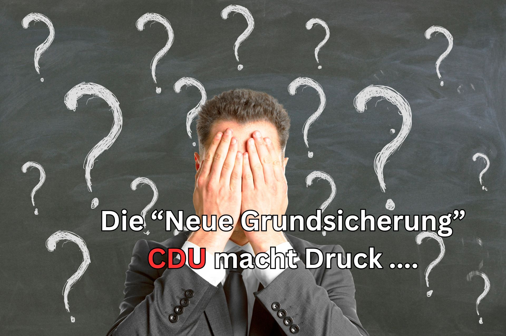 Gesund, jung und fit aber Bürgergeld: Die Reformpläne der CDU im Überblick