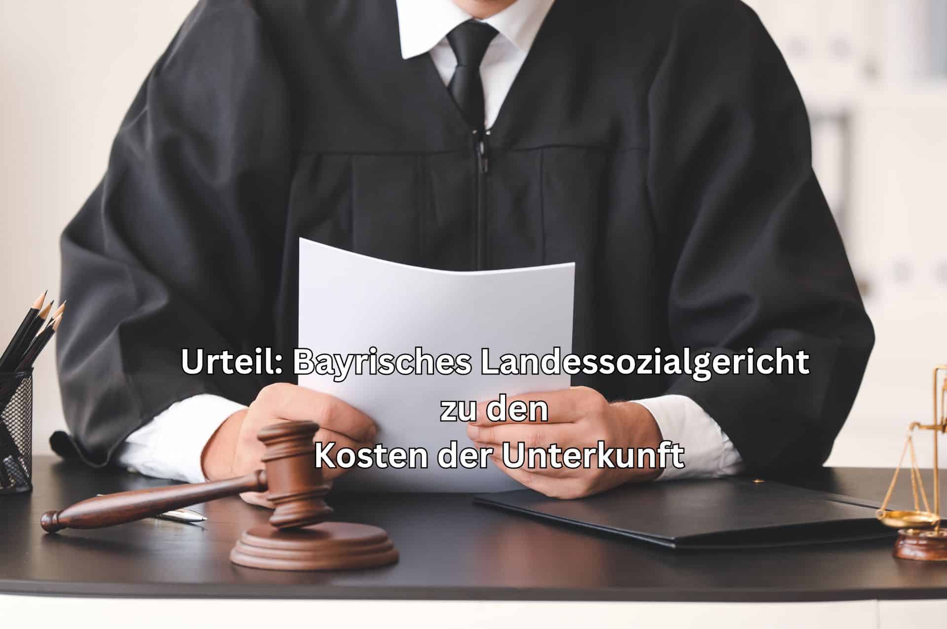 Urteil aus Bayern: besondere Anforderung an Kostensenkungsverfahren