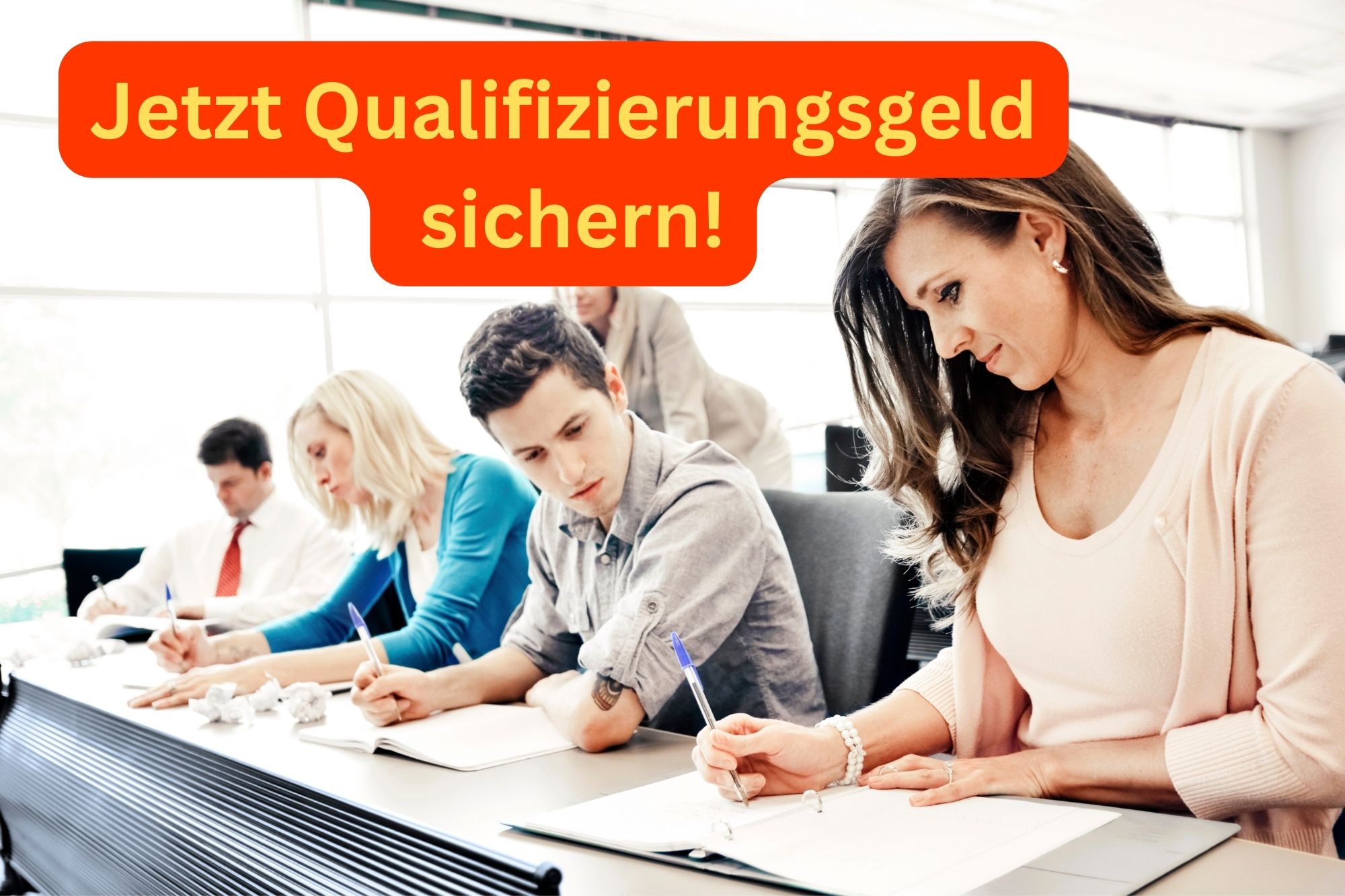 Qualifizierungsgeld: Jetzt Förderung für Weiterbildung sichern