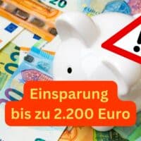 2200 Euro Sparen - auch Bürgergeld-Empfänger und Rentner