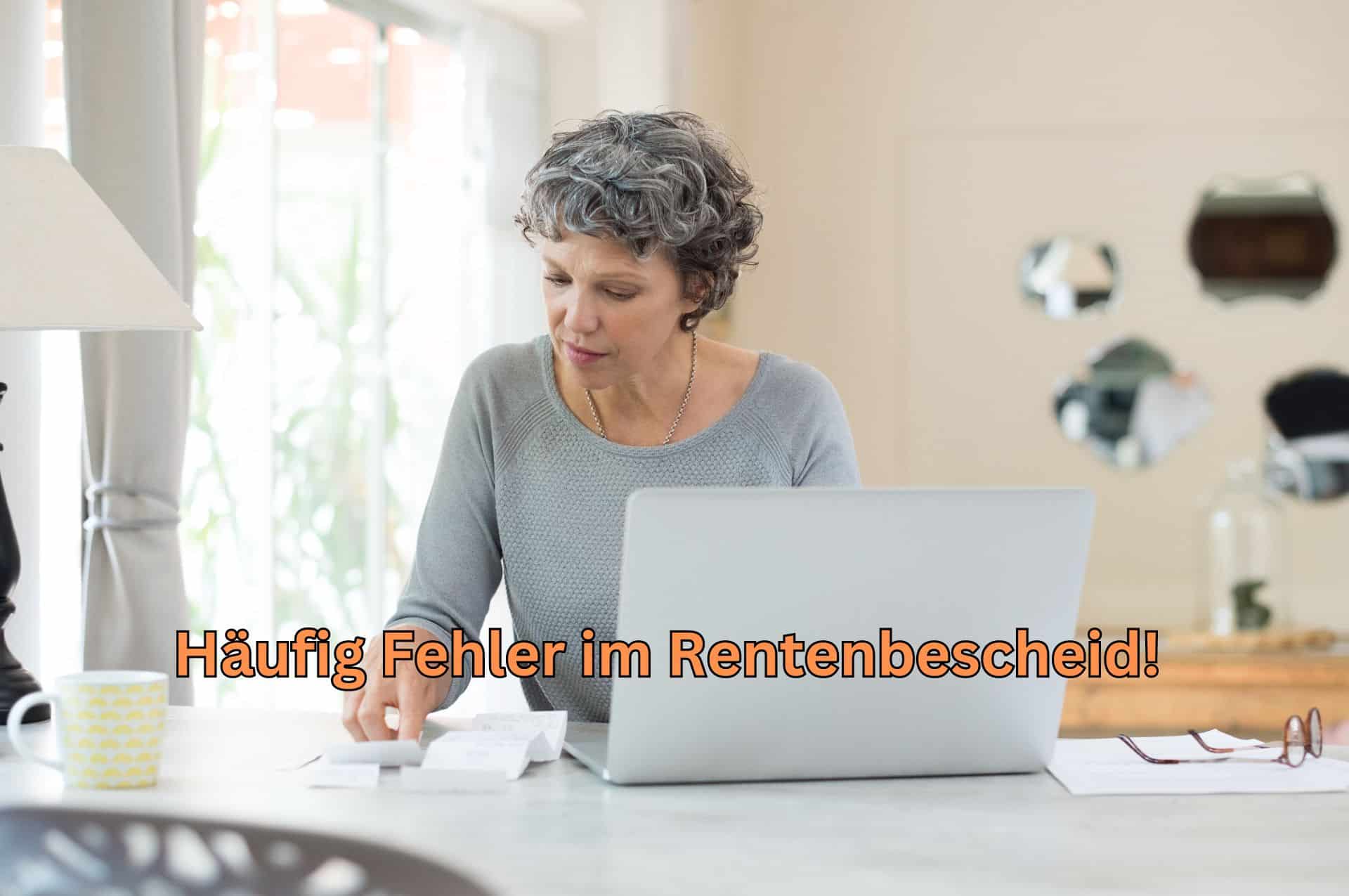 Was sind häufige Fehler im Rentenbescheid?