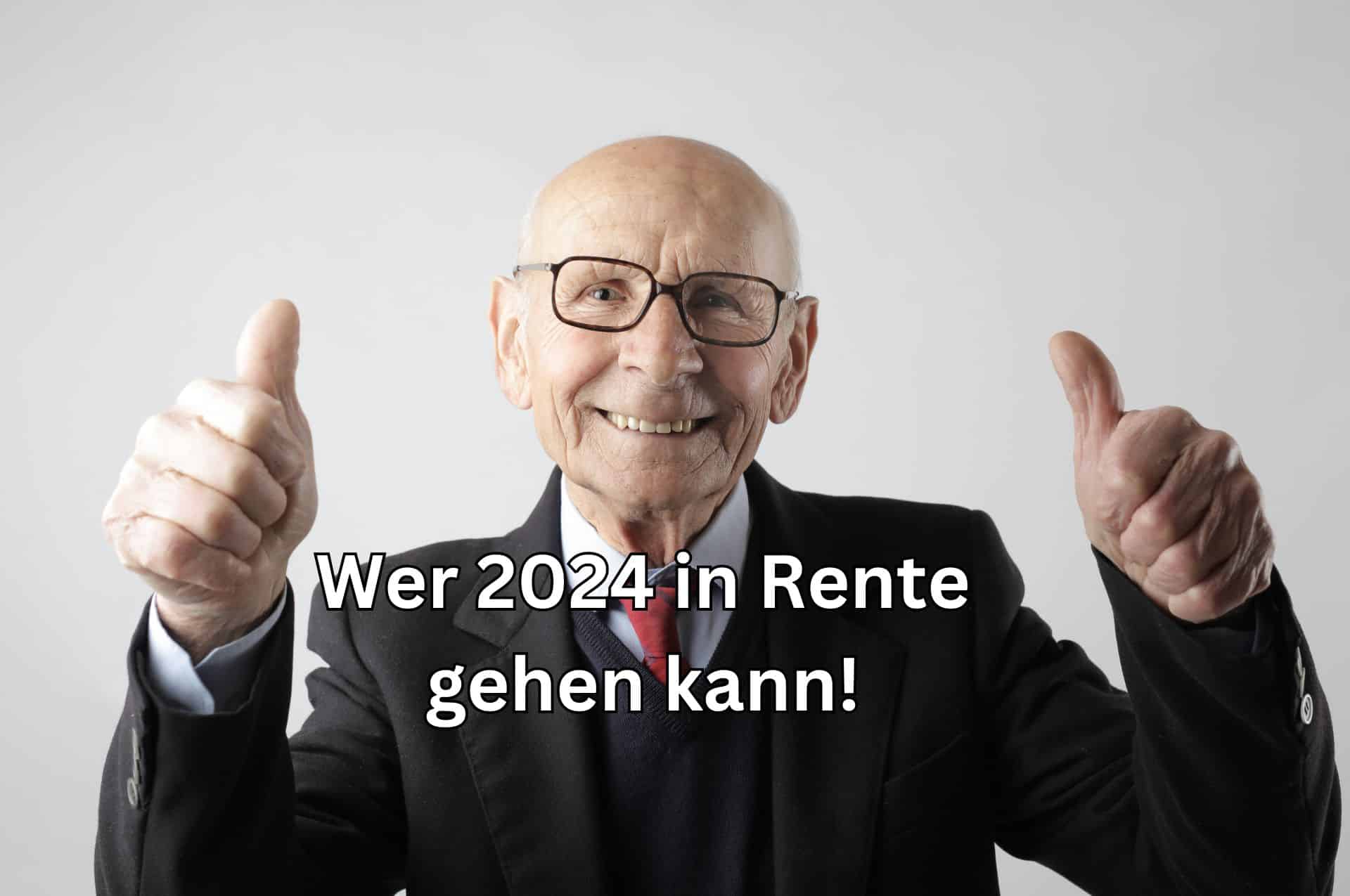 Kann ich 2024 in Rente gehen? Rentenrechner nutzen!