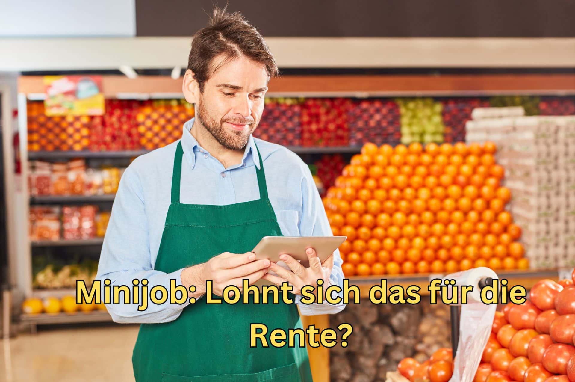 Beiträge für die Rente im Minijob zahlen - lohnt sich das?