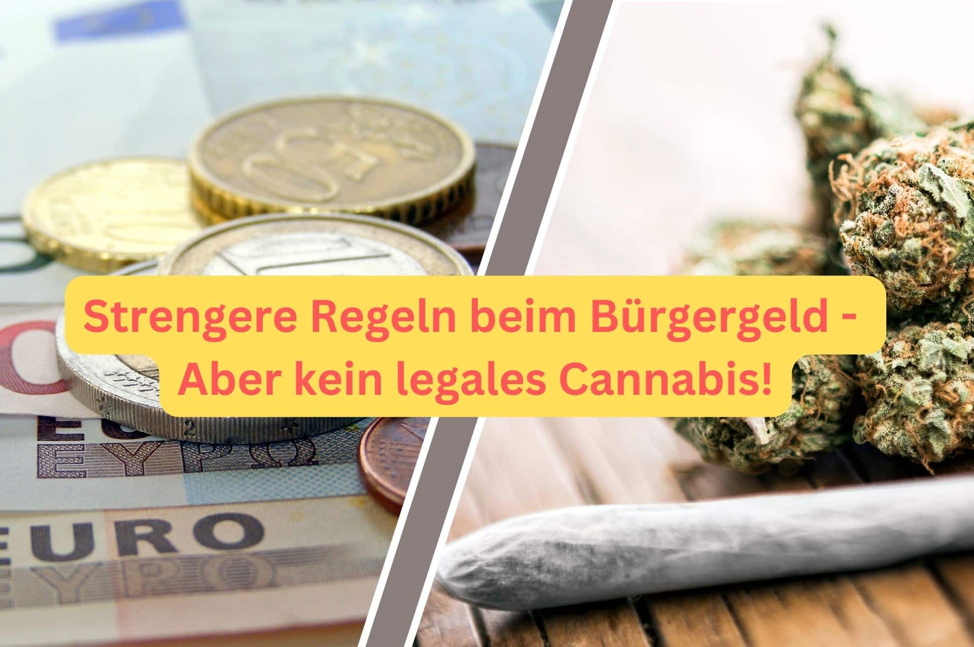 strengere regeln beim buergergeld und kein legales cannabis