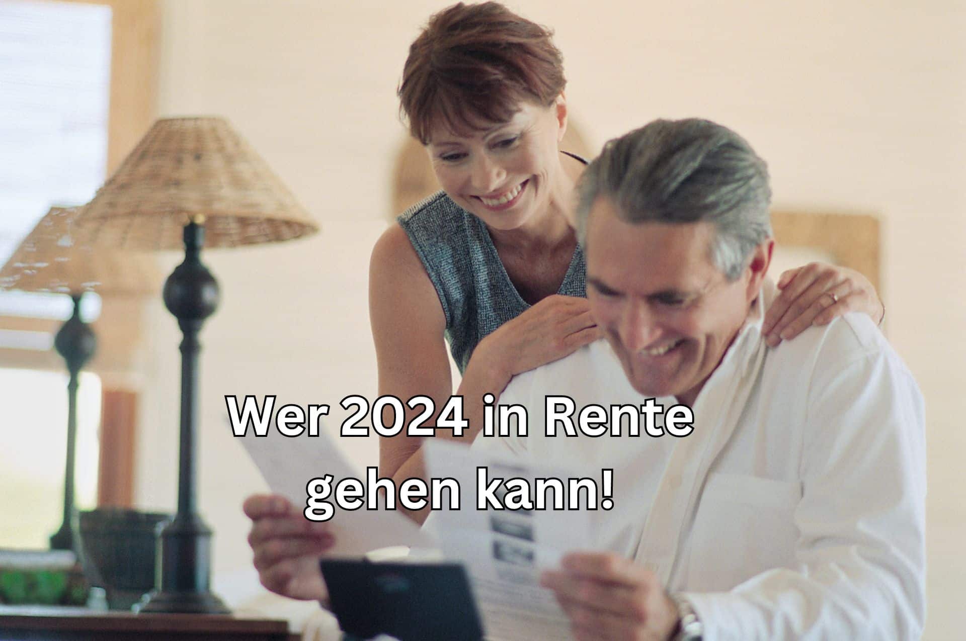 Im Jahr 2024 können bestimmte Geburtsjahrgänge Rente beziehen, wenn sie einen Rentenantrag stellen.