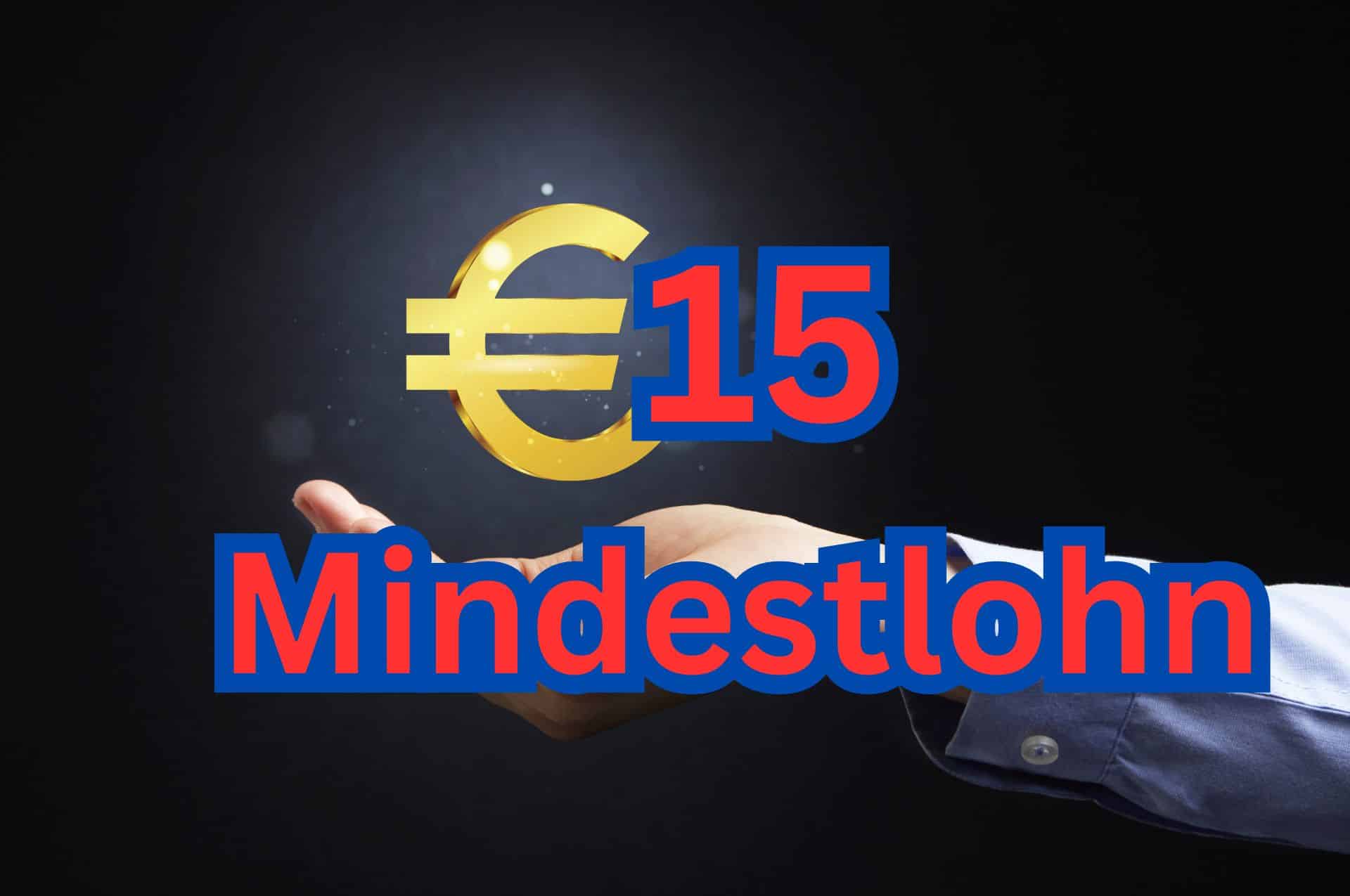15 euro mindestlohn