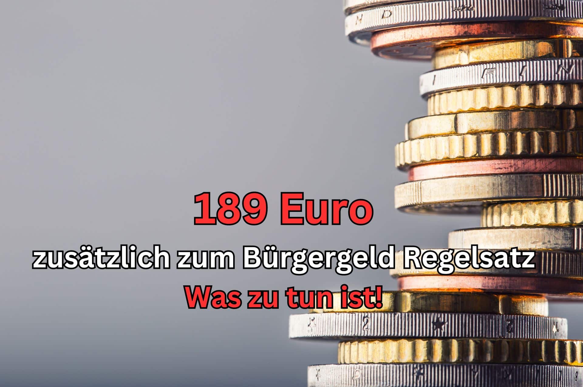 189,40 Euro Hinzuverdienst durch Minijob beim Bürgergeld