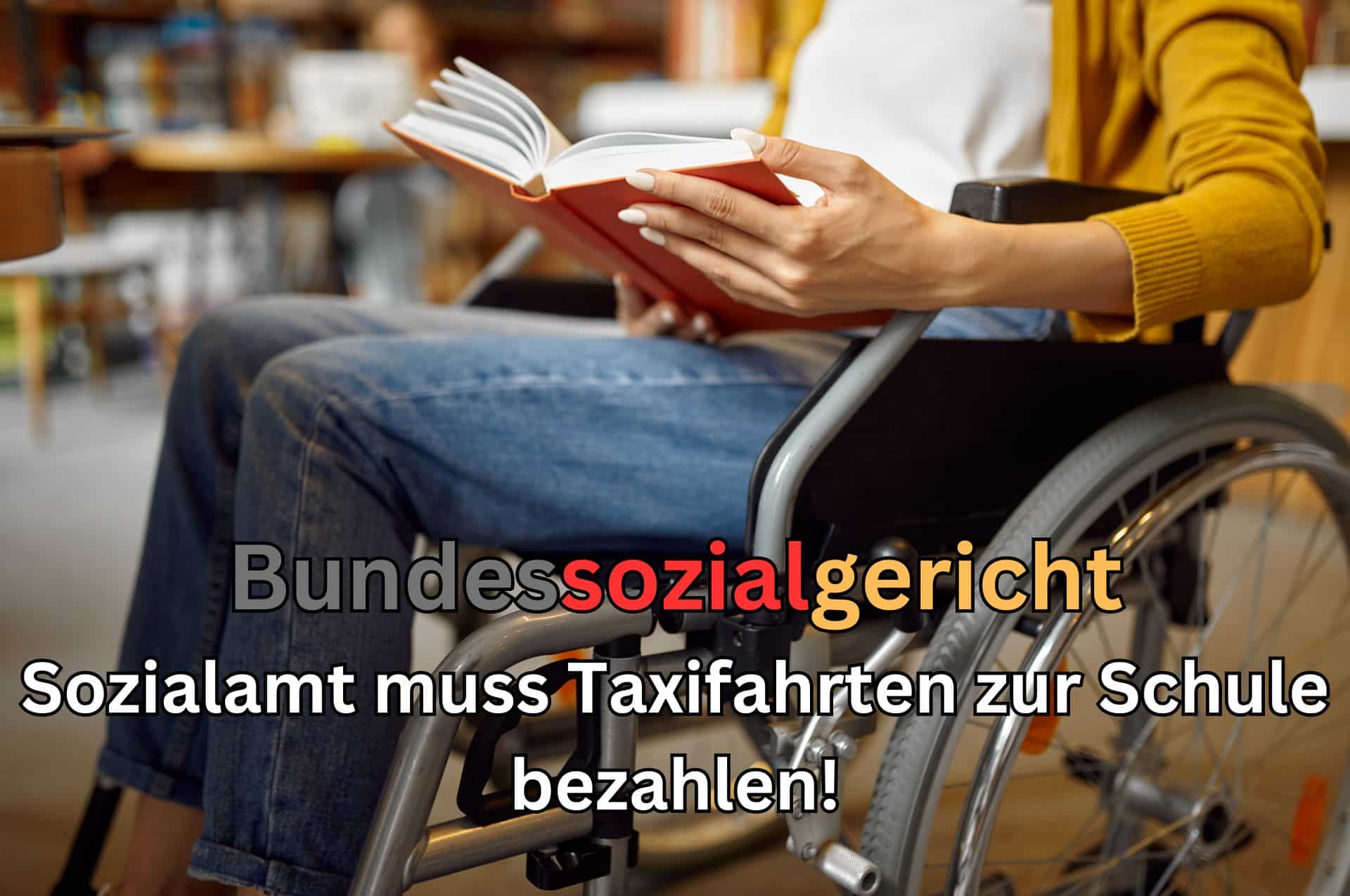 recht teilhabe bundessozialgericht taxi schule