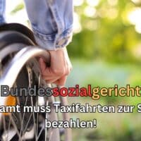Recht auf Teilhabe zur Bildung: Sozialamt muss Kosten für Taxifahrt zur Schule zahlen