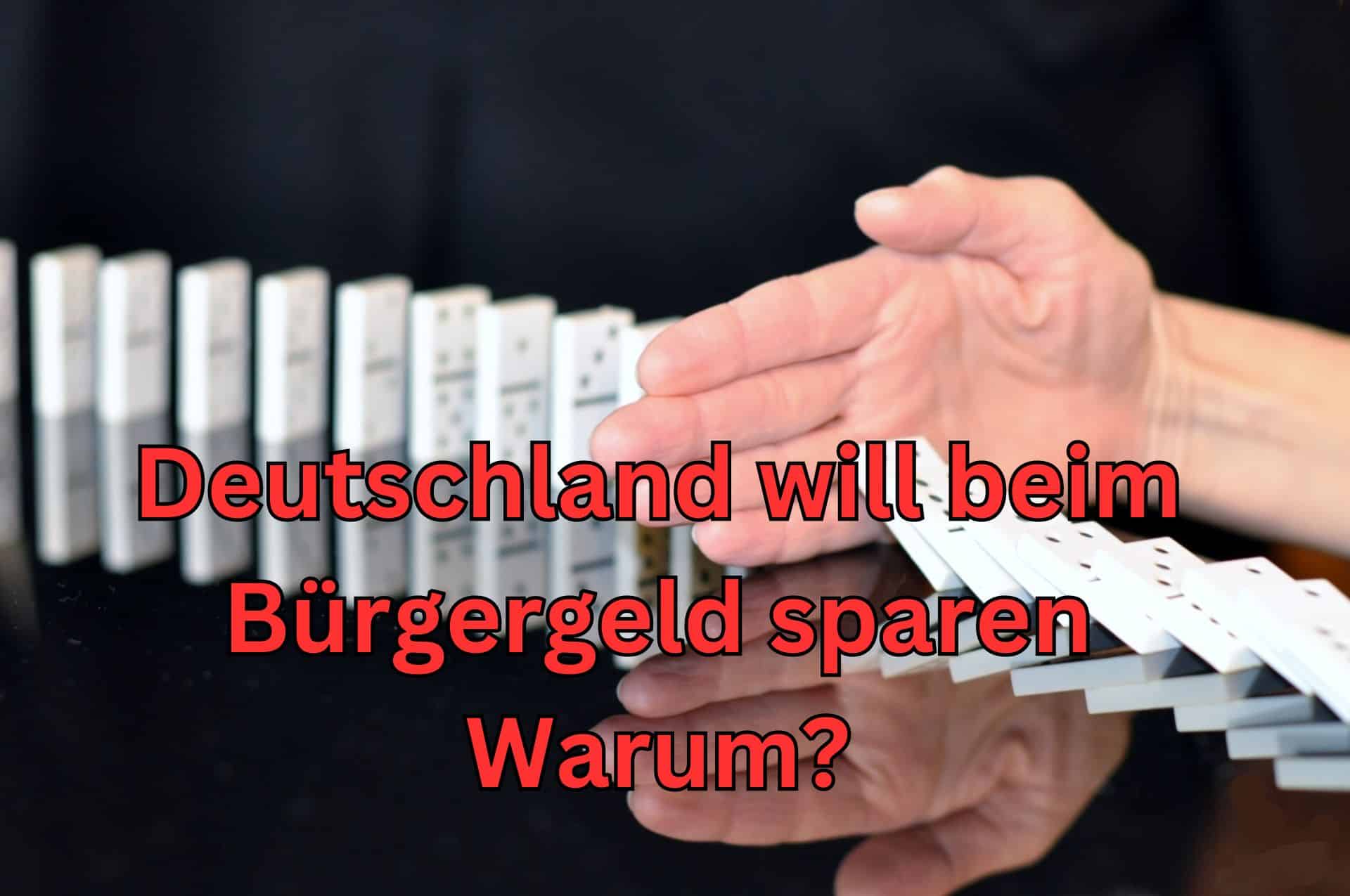 sparen beim buergergeld