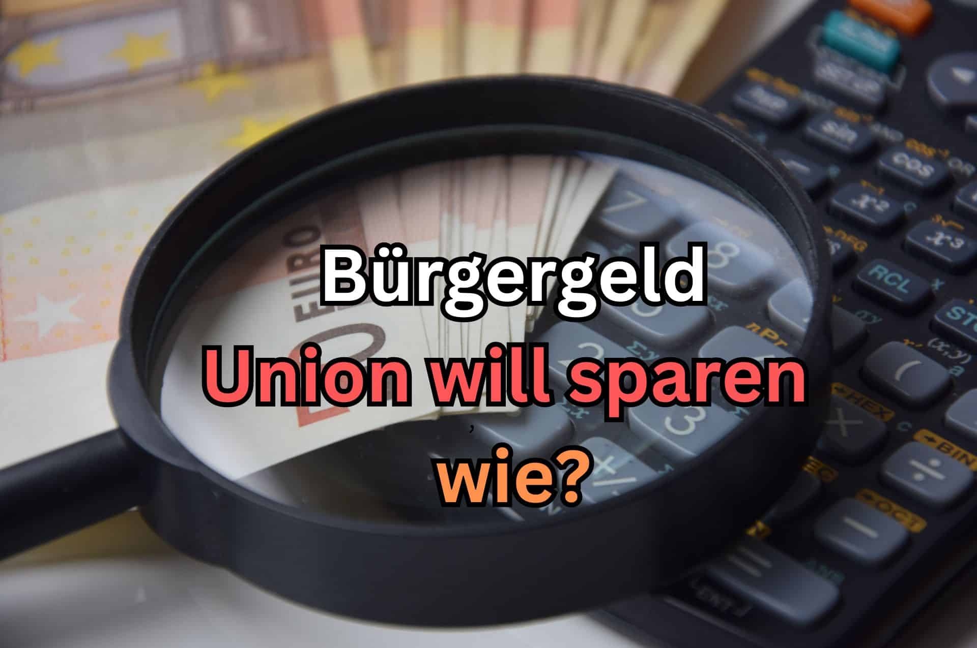 Union will Bürgergeld für Flüchtlinge überdenken.