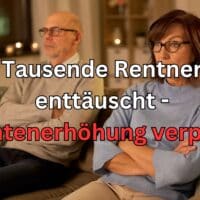 Rentenerhöhung 2024 fällt für viele Rentner aus