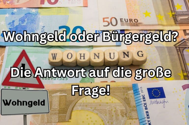 Wann Kann Ich Wohngeld Beantragen Wohngeld oder Bürgergeld? Welcher Antrag ist der bessere?