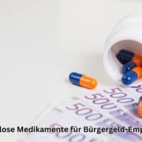 Medikamtente und Euroscheine