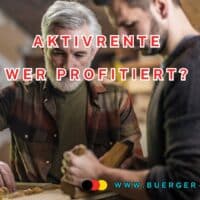 Rentner am Arbeiten