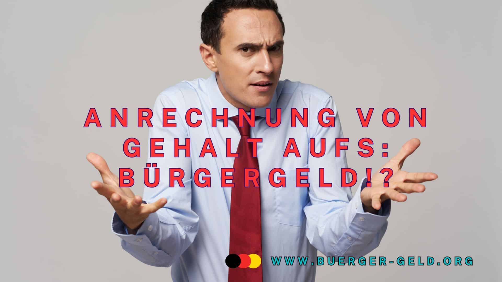 Mann schaut fragend und ärgerlich