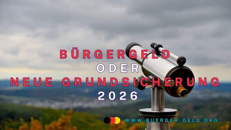  Neue Grundsicherung / Bürgergeld 2026: ein Ausblick Illustration 