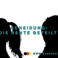 Frau und Mann als Profil-Schattenbild mit dem Rücken aneinander