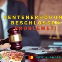 Holzhammer geht auf Geld nieder