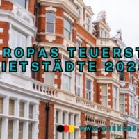 Europas teuerste Mietstädte 2025: Wo Deutschland im Vergleich steht