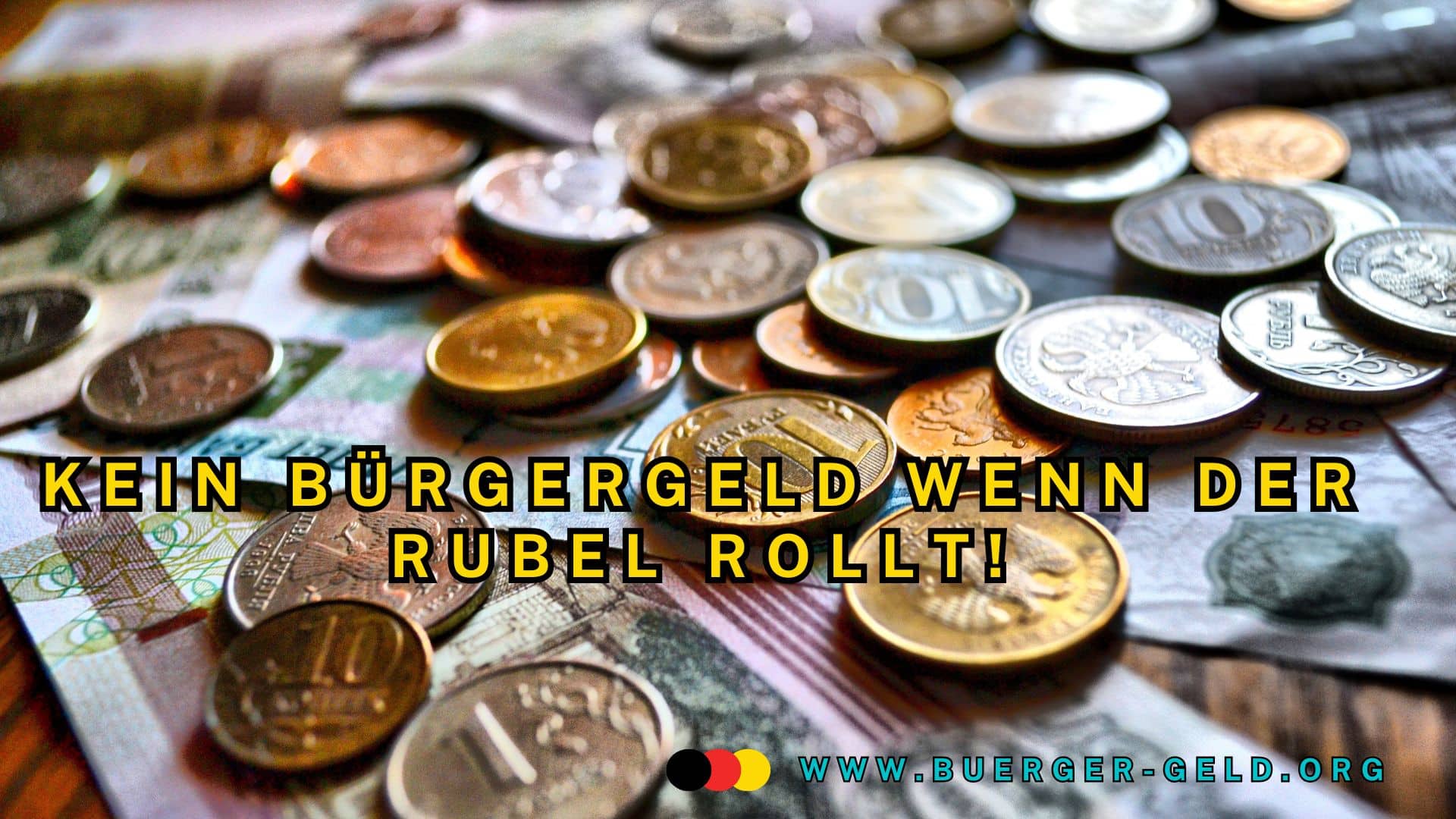 russisches Geld: Rubel