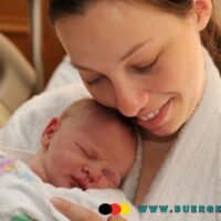 Mutter mit Baby