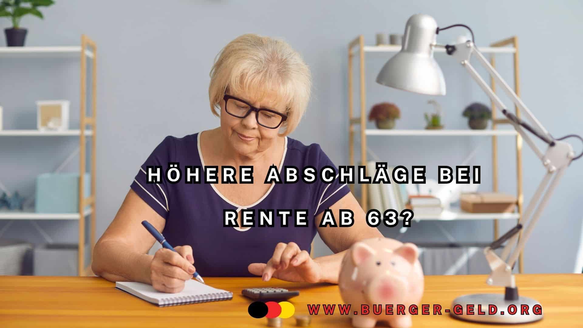 Rentner rechnet mit Taschenrechner