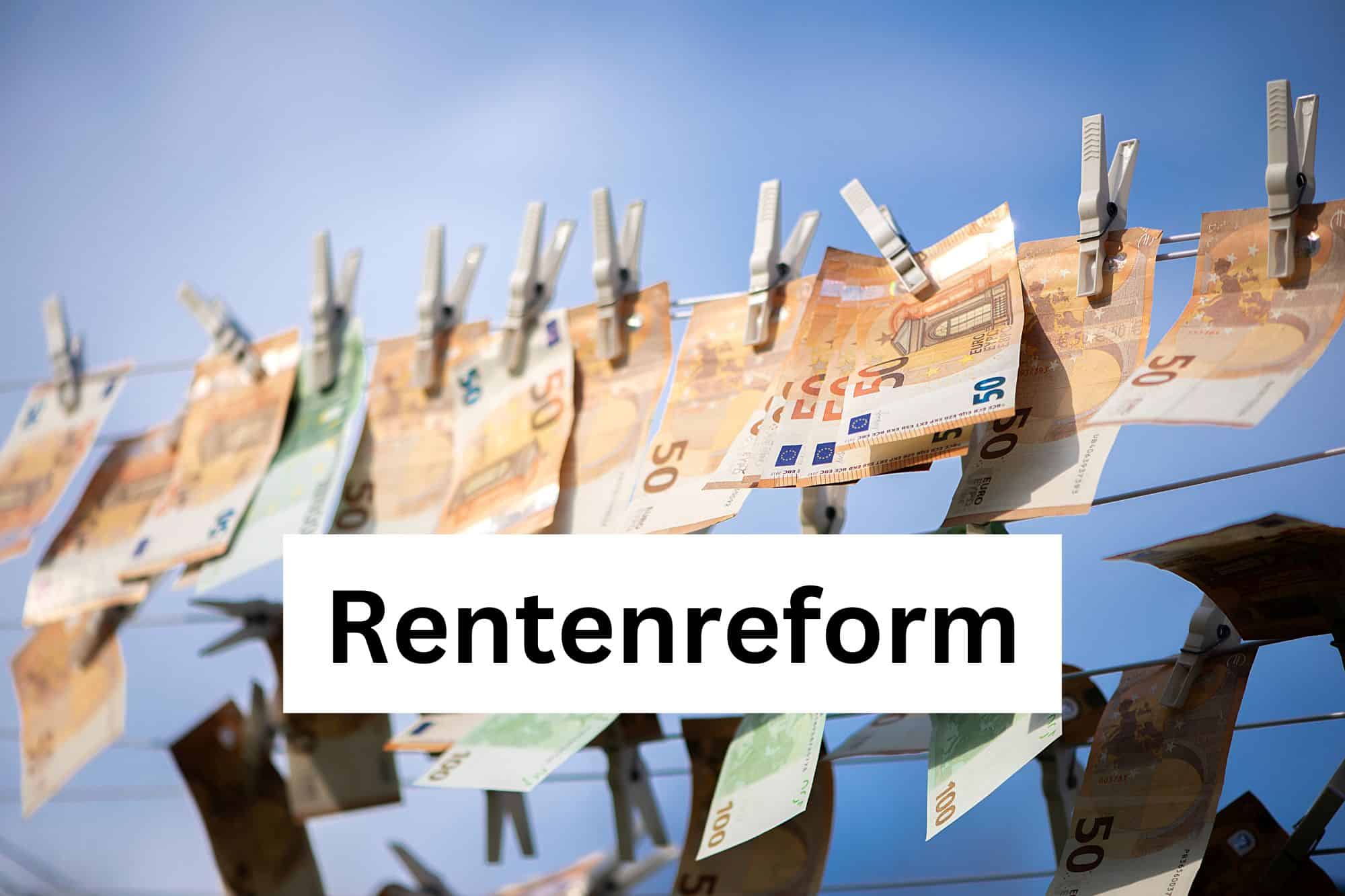 Auf einer Wäscheleine hängen 50 und 100 Euro Noten.