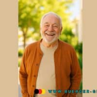 lachender Rentner