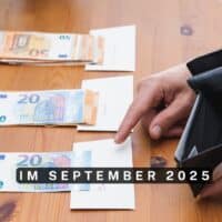 Auszahlung für September 2025 erfolgt meist im Voraus, am 29.8.2025